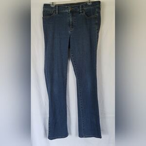 Lauren Jeans Co Size 10 Medium Wash Jeans Straight Leg